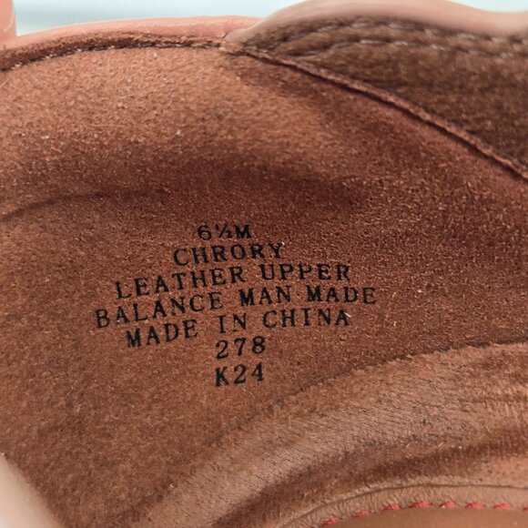 Cobb Hill Ballet Flats Sz 6.5 Light Pink Leather Minimalist Comfort Slip On Shoe - Picture 12 of 13